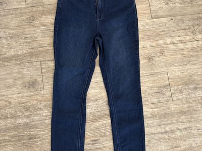 Dark Wash Jeans Womens 8 Tall