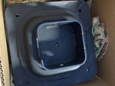 JOST C11188 Black Square Trailer Kingpin Base Pads - (2) New Old Stock