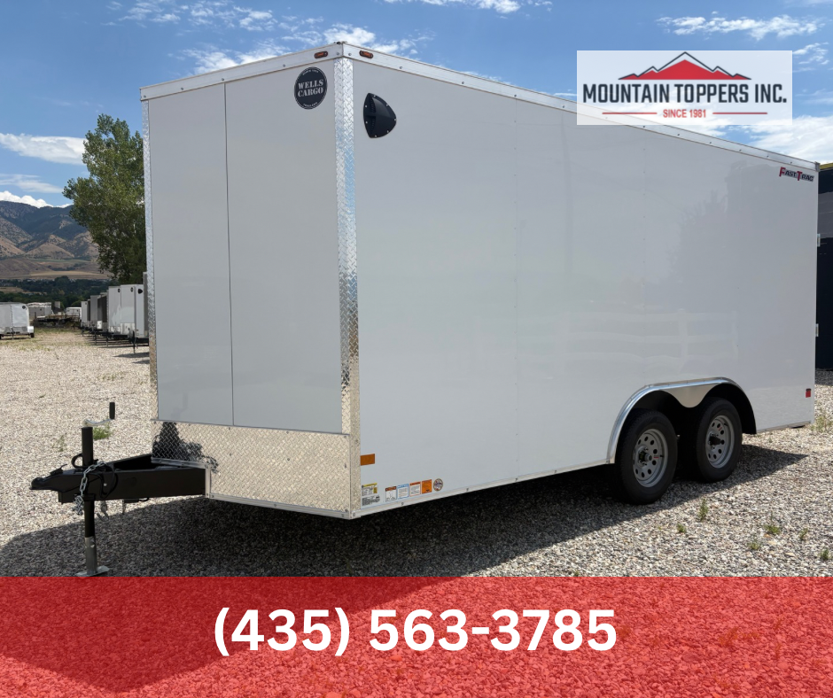 2027 WELLS CARGO 8.5X16 FASTTRAC TRAILER