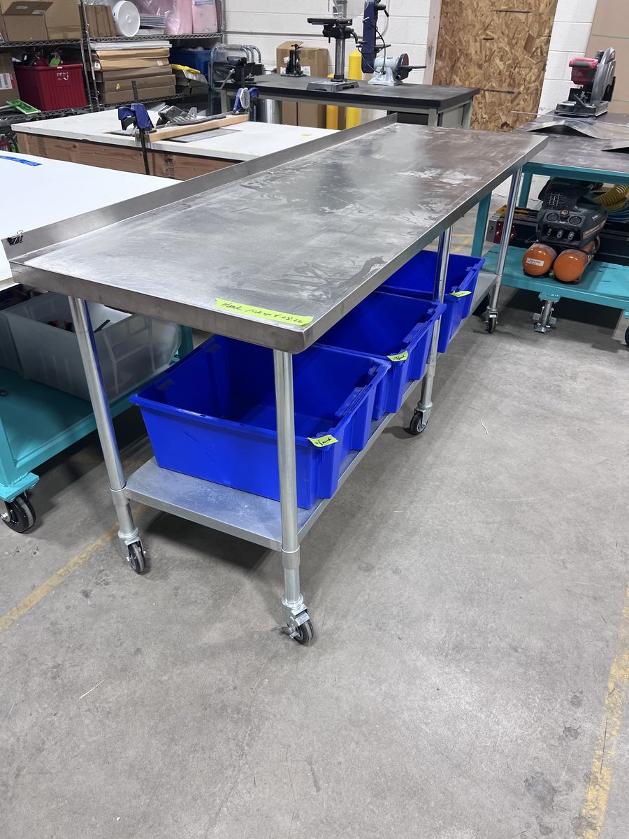 Metal table