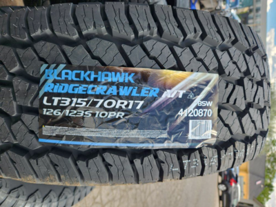 315/70r17 blackhawk ridgecrawler at