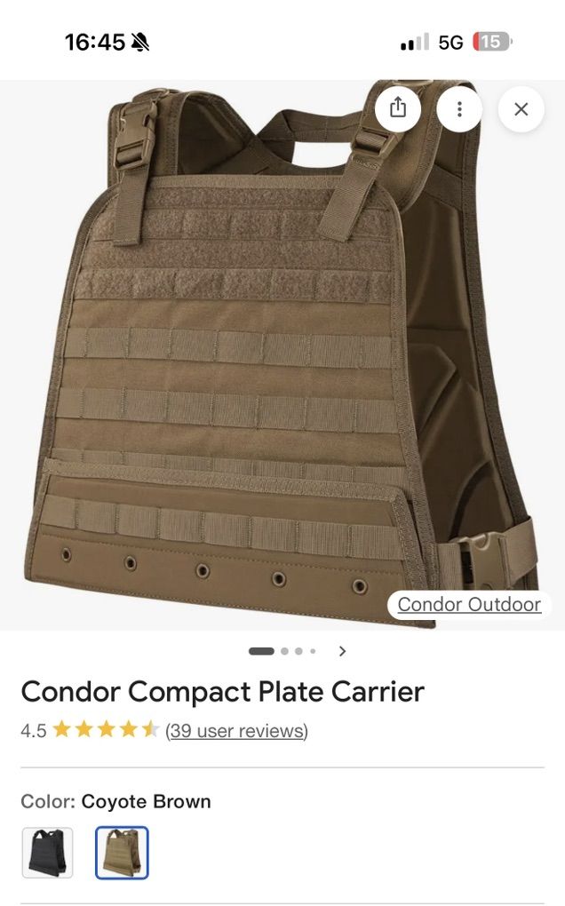 WeigHt Vest  Tactical Vest Condor