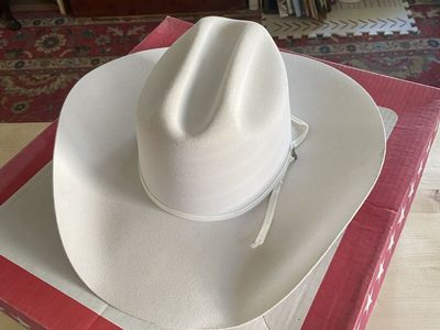 American Hat Cowboy Hat White 7 1/4