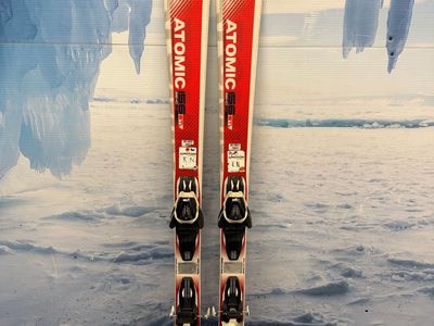 Used Atomic ETL Bend X 156cm Skis w/ Atomic Lithium 10 Bindings