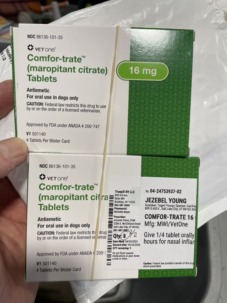 Maropitant Citrate Medication For Pets 32mg