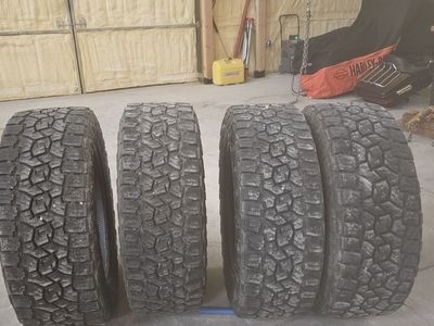 Toyo Country A/T 37x12.50 12ply. 50000mile rated..good tread left $900 obo