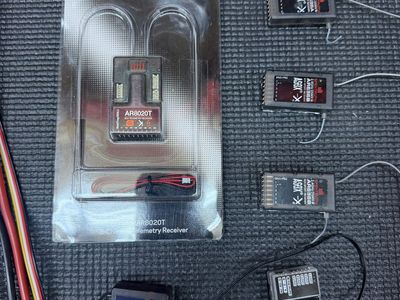 A variety of Spektrum Telemetry Receiver & HobbyEagle A3 Super 4 Gyro Receiver Lot