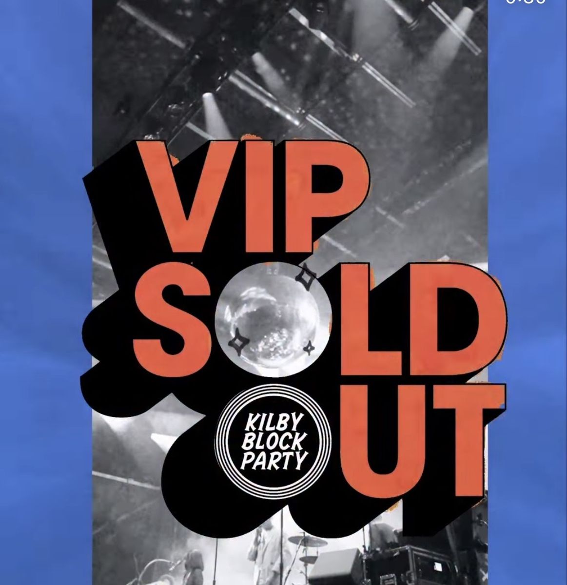1 VIP 3 Day Kilby Block Party Ticket