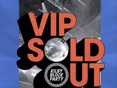 1 VIP 3 Day Kilby Block Party Ticket