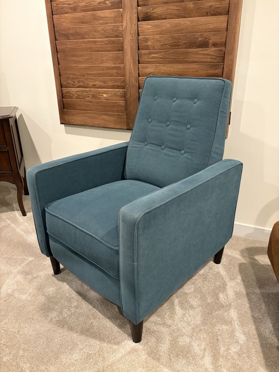 Blue Recliner