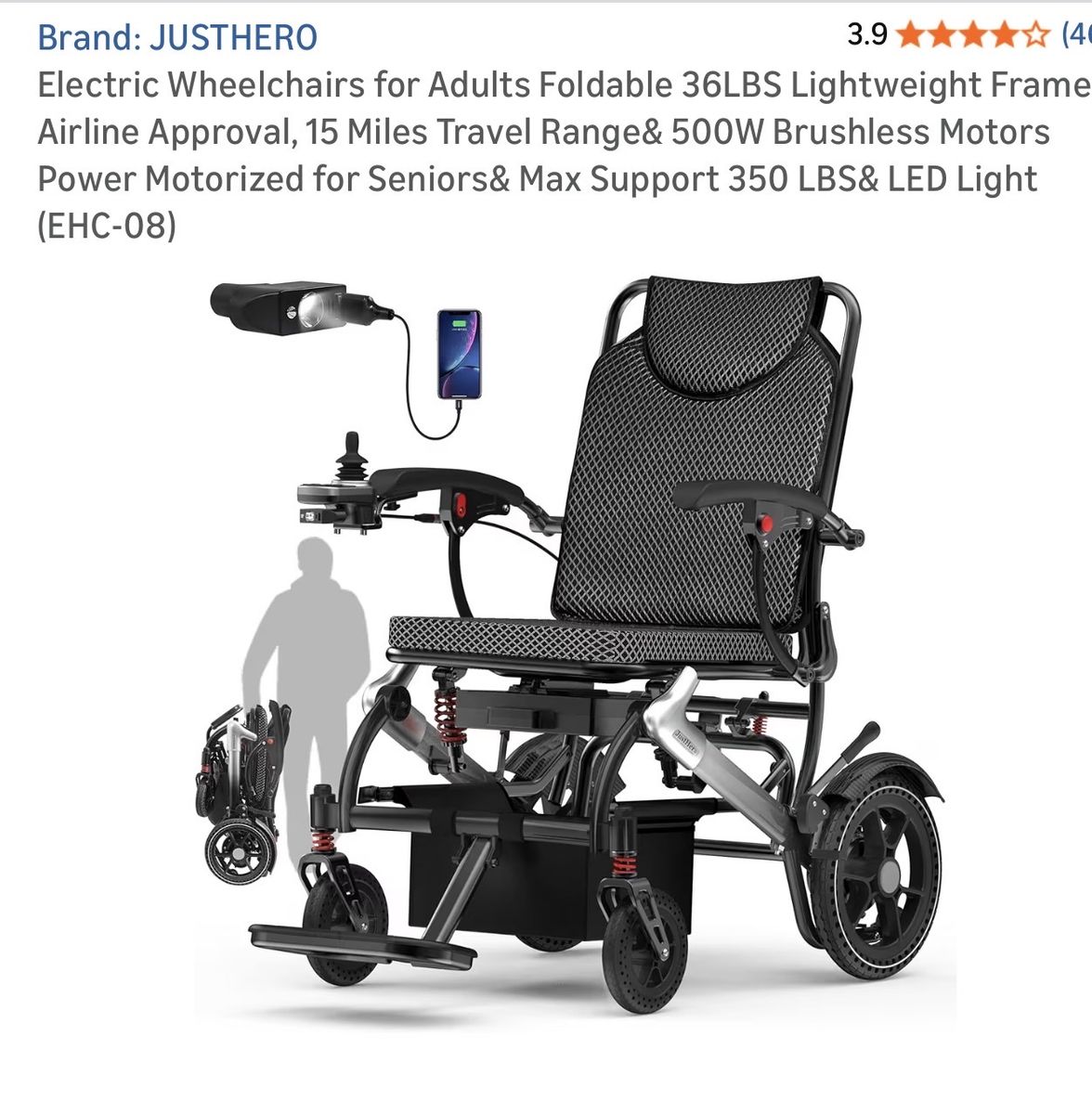 Electric wheelchair