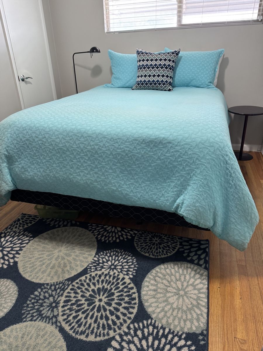 Luxury Firm Queen Mattress and Box Spring - Gently Used, Great Condition