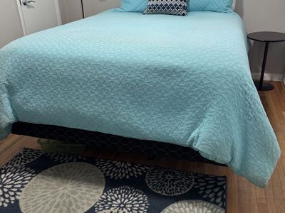 Luxury Firm Queen Mattress and Box Spring - Gently Used, Great Condition