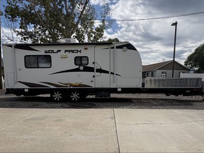 2012 Forest River Wolf Pack 28ft Toy Hauler Camper - AC/Heater
