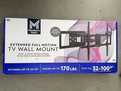 Extended Full Motion TV Wall Mount 32-100"