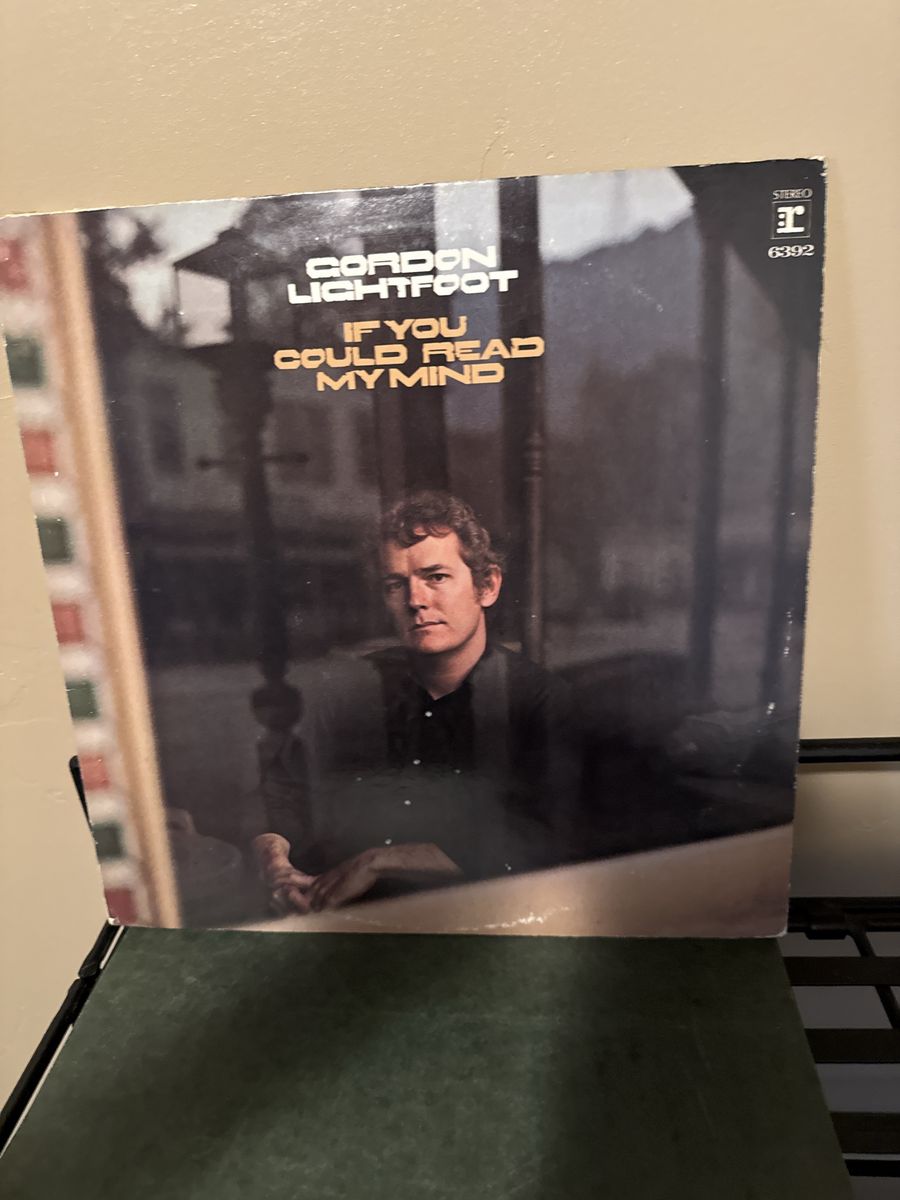 Gordon Lightfoot If You Could Read My Mind Vinyl Record 33 RPM LP Reprise 6392