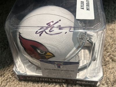 Kyler Murray mini Helmet Autographed