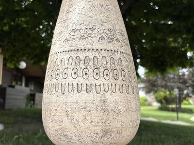 Fantastic Bitossi Italian made Mid Century Modern ceramic lamp. Vintage MCM