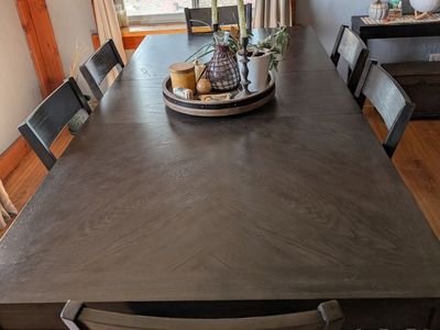 Beautiful counter height dinning table.