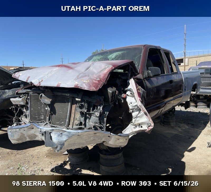 1998 GMC Sierra 1500 Parts - UTPAP Orem