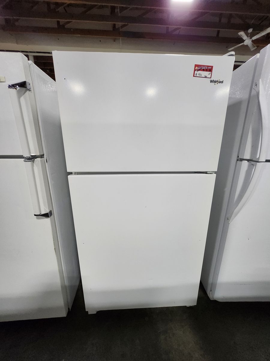 LOW PRICE GUARANTEED! WHIRLPOOL TOP AND BOTTOM FRIDGE!
