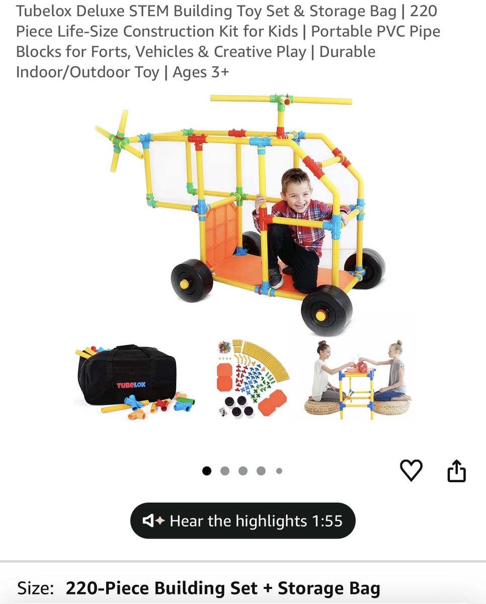 Tube Lox Deluxe Set 220 with Storage Bag