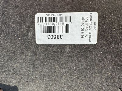 1998-2002 dodge ram edge CTS2 dash pod
