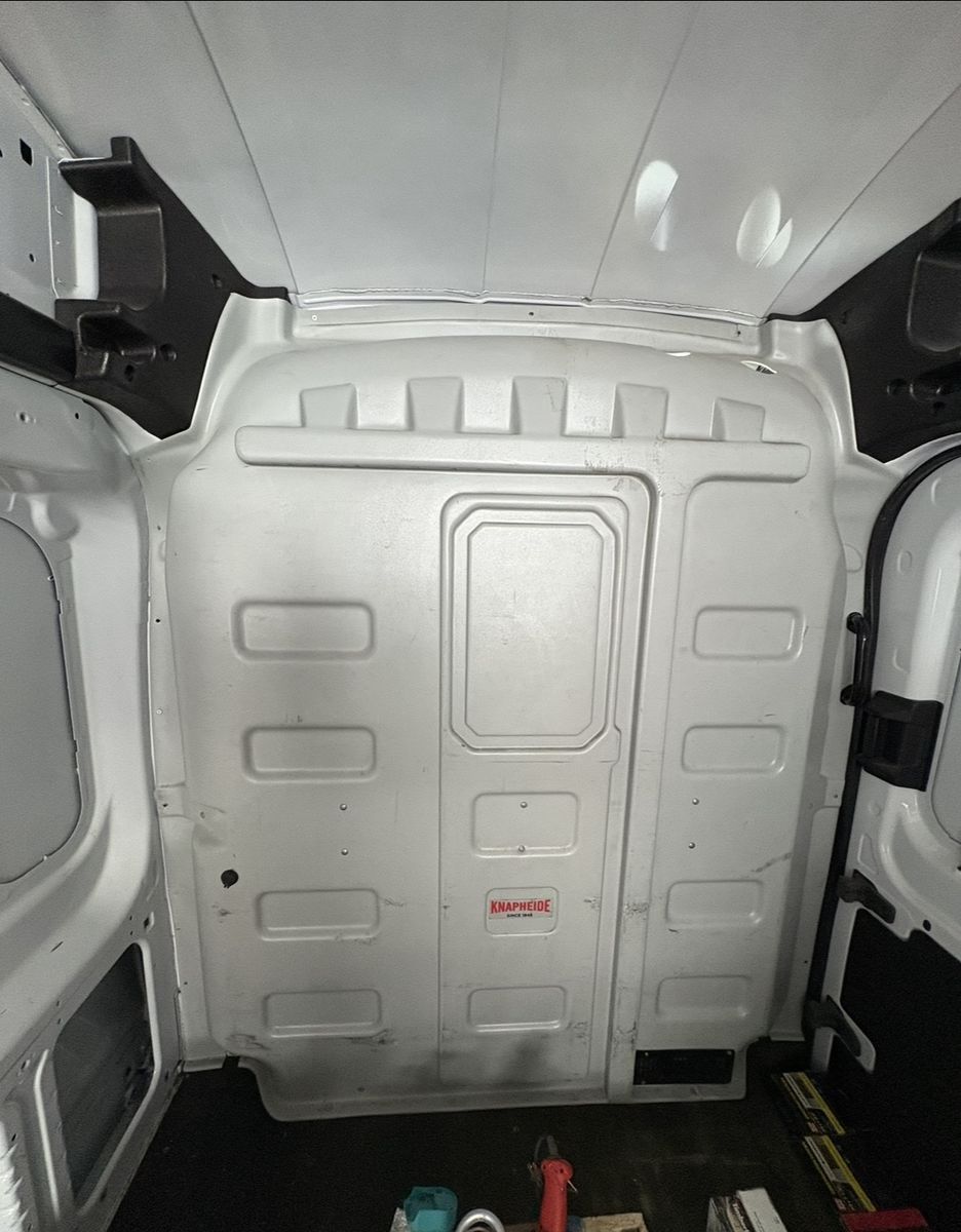 Knapheide Commercial Cargo Van Bulkhead Partition Divider - White