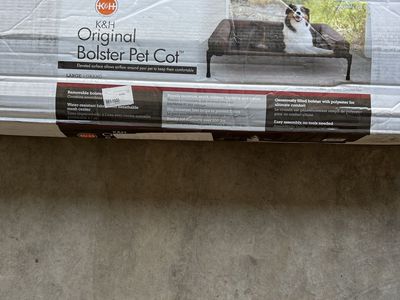 K&h Bolster Dog Cot And Bed