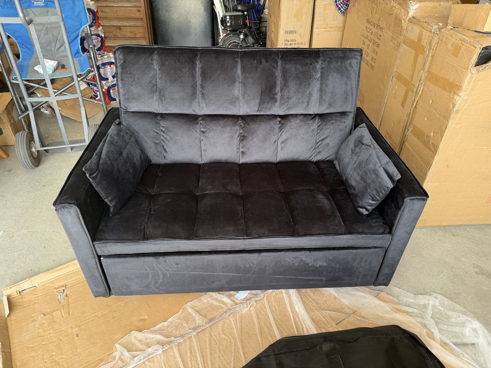 Black 3in1 couch