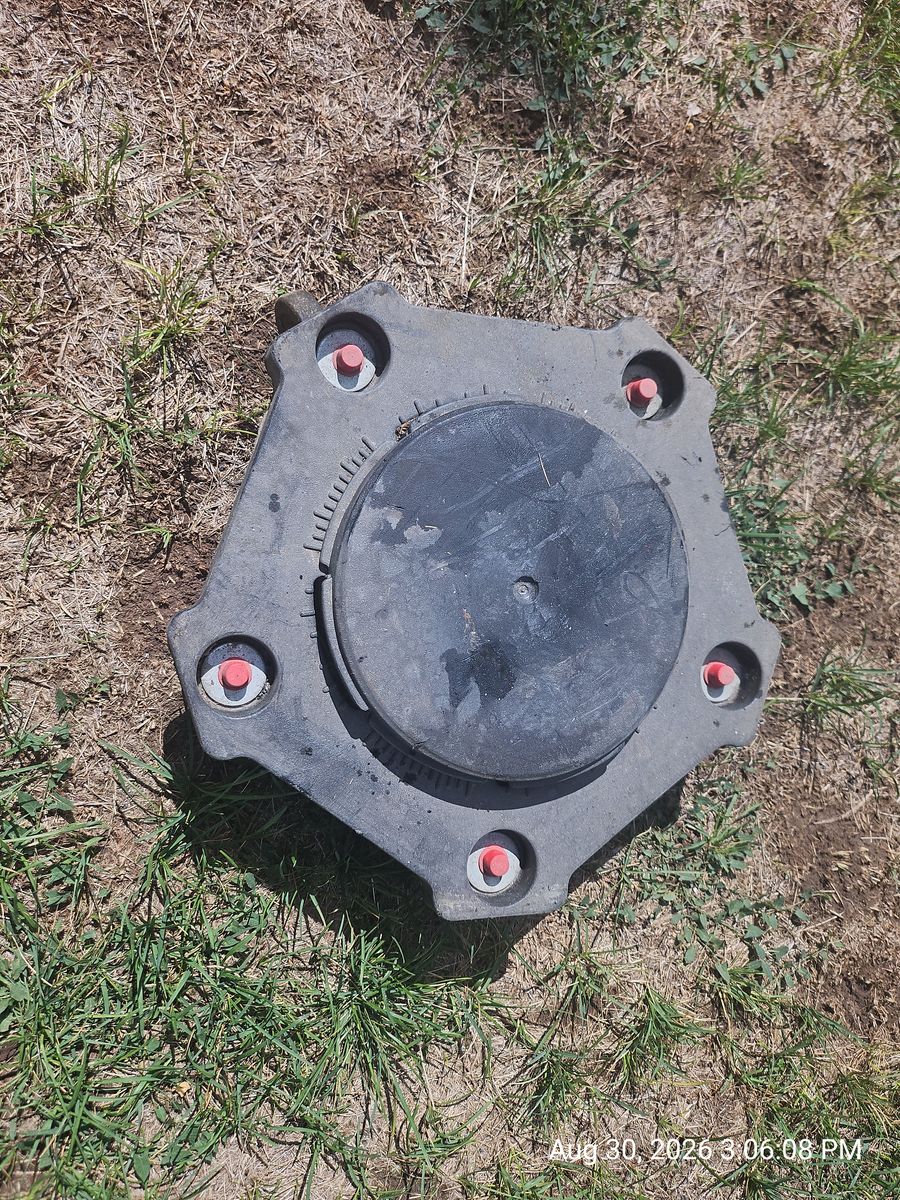 Continental Commercial Trash Can Dolly / Round Container Caddy - Used