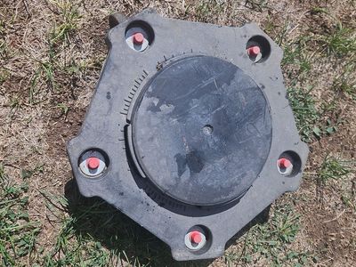 Continental Commercial Trash Can Dolly / Round Container Caddy - Used