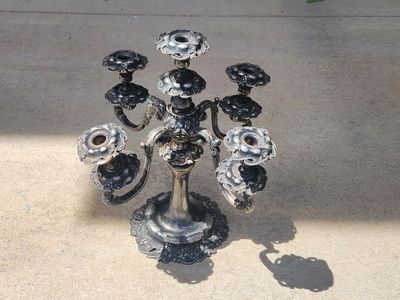 1940 vintage candleabras