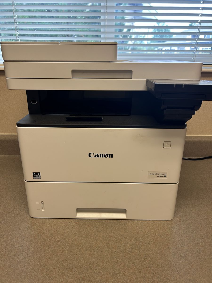 Canon imageRUNNER 1643iF Multifunction Printer/Copier/Scanner - October 2019