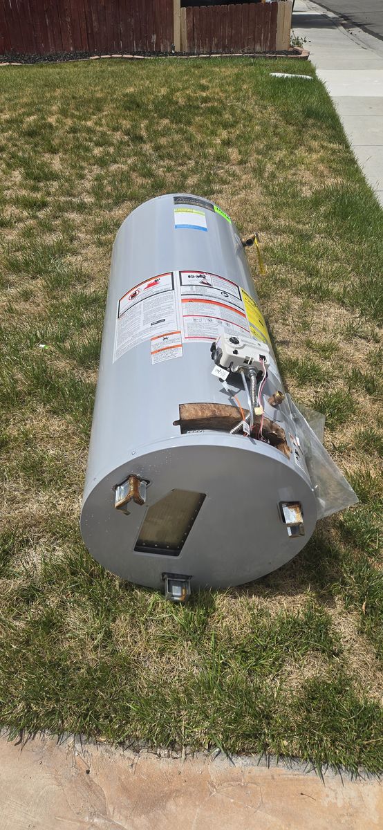 FREE water heater for scrap metal