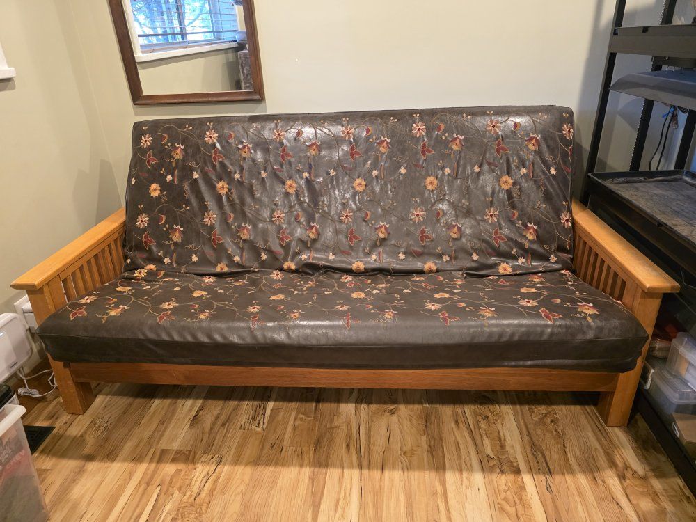 free wood frame futon