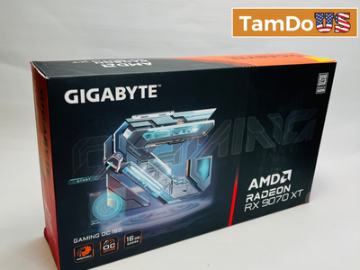 Gigabyte Radeon RX 9070 XT Gaming OC 16GB GDDR6 256-bit Graphics Card