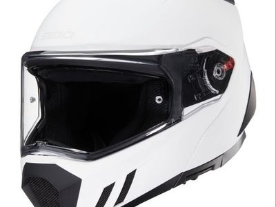 Sedici Pro Mod Modular Motorcycle Helmet Medium White