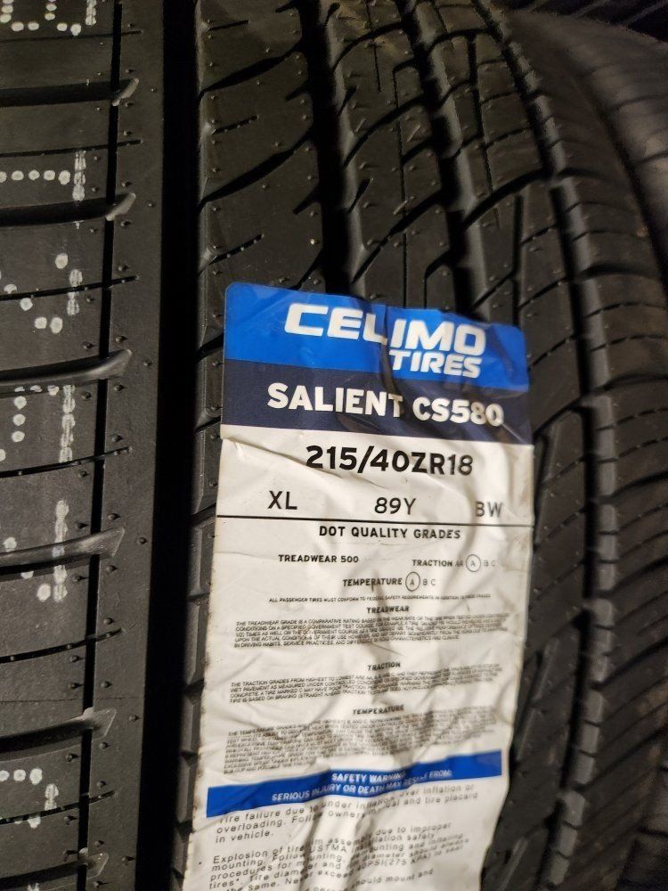 215/40r18 celimo salient cs580