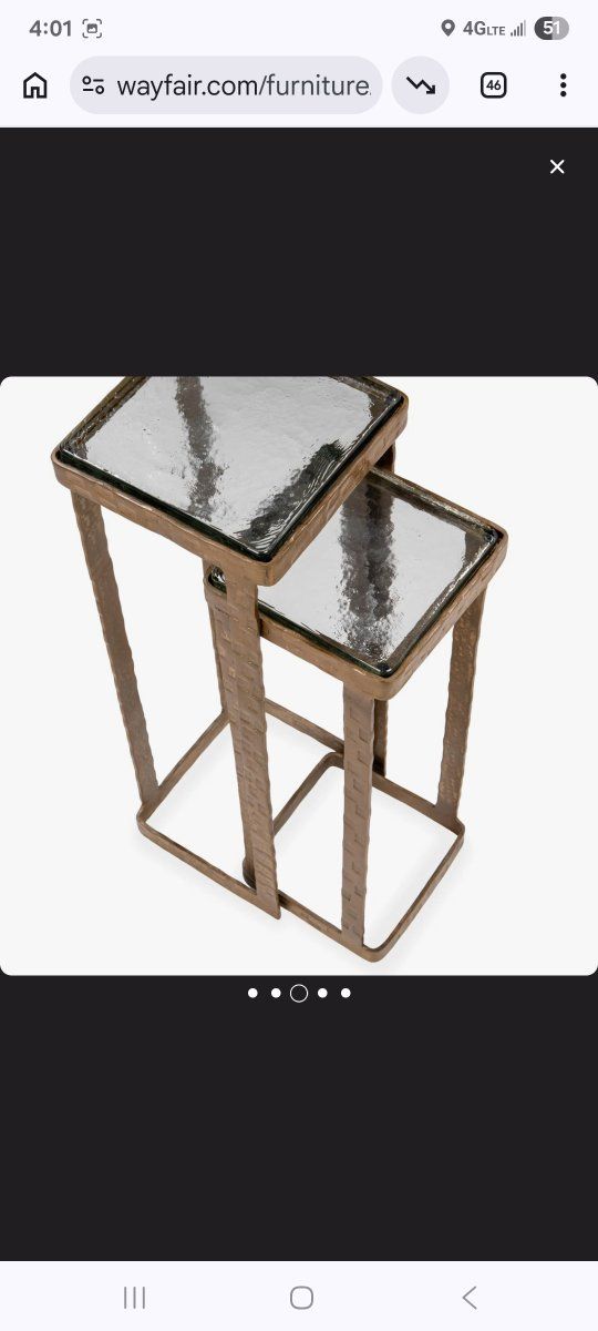 NEW IN BOX- Gillian Nesting Accent  Tables