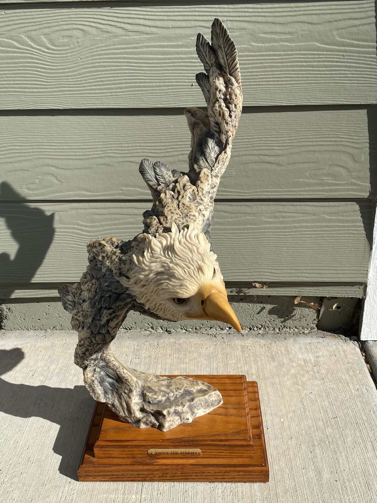 Above The Storm Stephen Herrero Sculpture Eagle