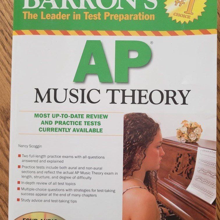 Barron's AP Music Theory Review Book with 4 Audio Compact Discs - Test Prep