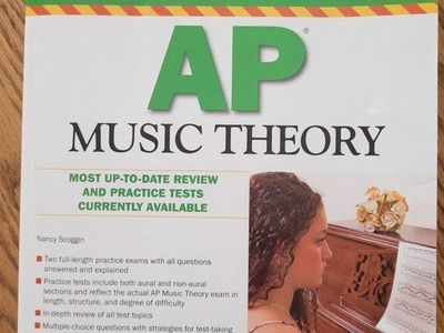 Barron's AP Music Theory Review Book with 4 Audio Compact Discs - Test Prep