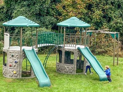 Lifetime Double Adventure Tower with Monkey Bars
