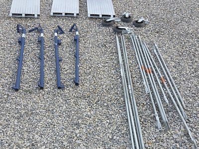 MetalTech Scaffolding Planks Pins Guardrail Feet