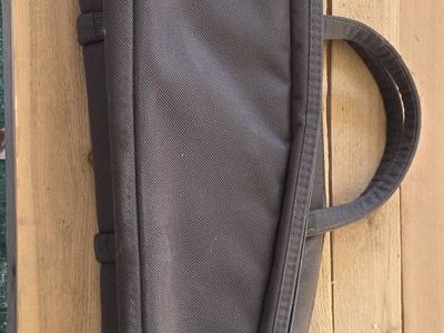 Allen Heavy Canvas Double Pocket Rifle Case Padded Like New Sturdy