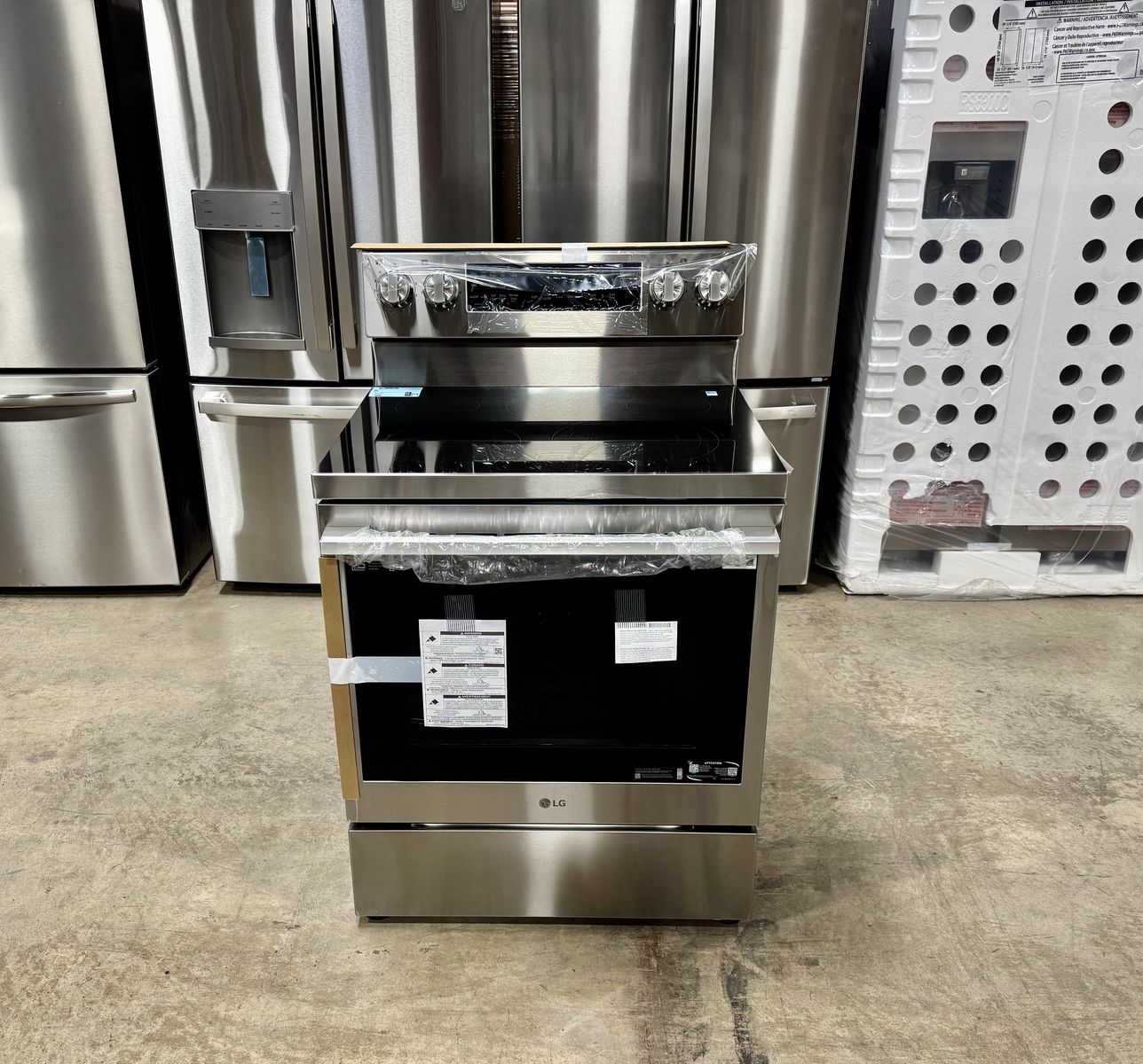 LG STAINLESS STEEL ELECTRIC SMART RANGE