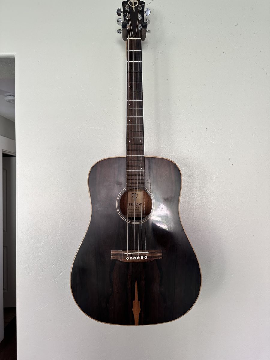 Teton Guitars STS000ZIS Acoustic Guitar - Dark Wood Finish