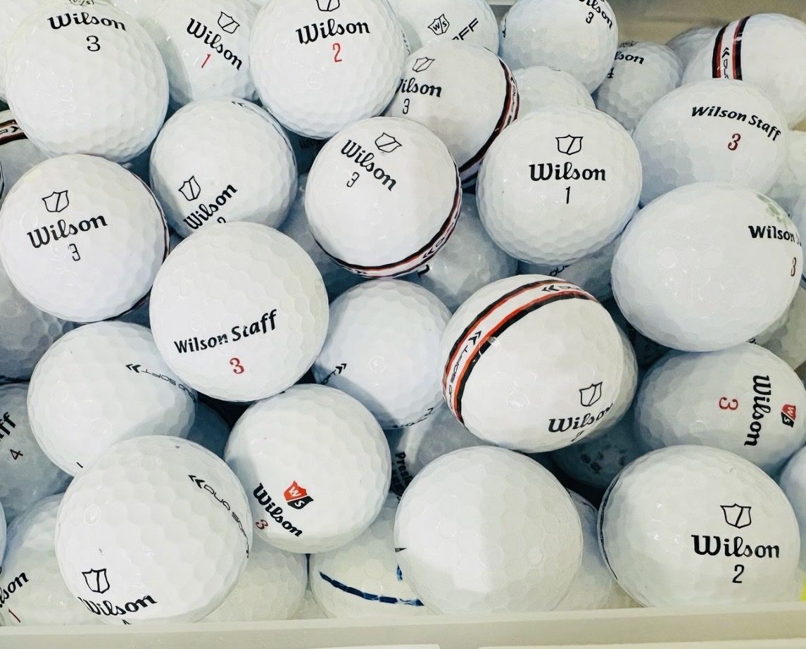 150 Excellent Condition Wilson Staff Golf Balls