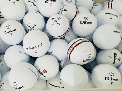 150 Excellent Condition Wilson Staff Golf Balls